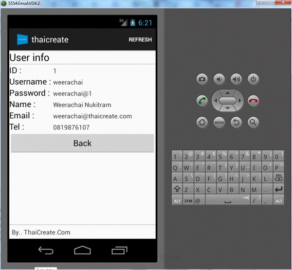 Android  Login User Password (Android and Mobile Services)