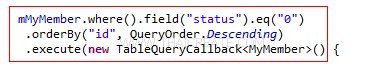 Android  Refine Mobile Services queries with paging Android  Refine Mobile Services queries with paging
