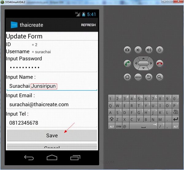Android  Update Data (Android and Mobile Services) Android  Update Data (Android and Mobile Services)