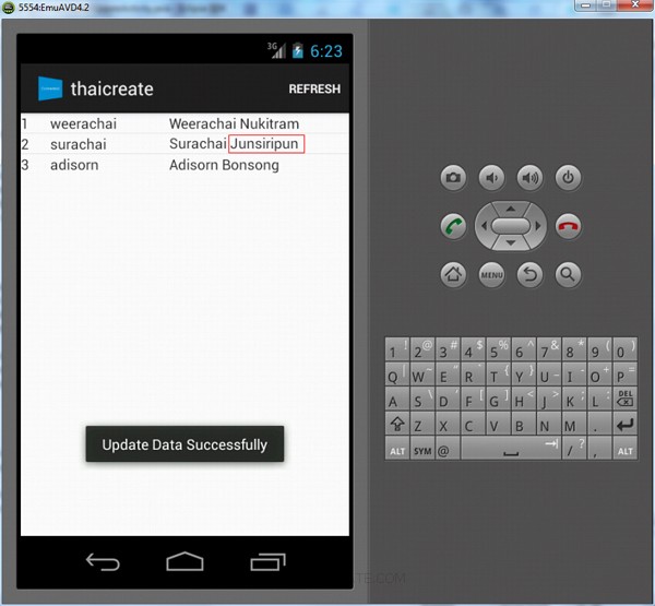 Android  Update Data (Android and Mobile Services) Android  Update Data (Android and Mobile Services)