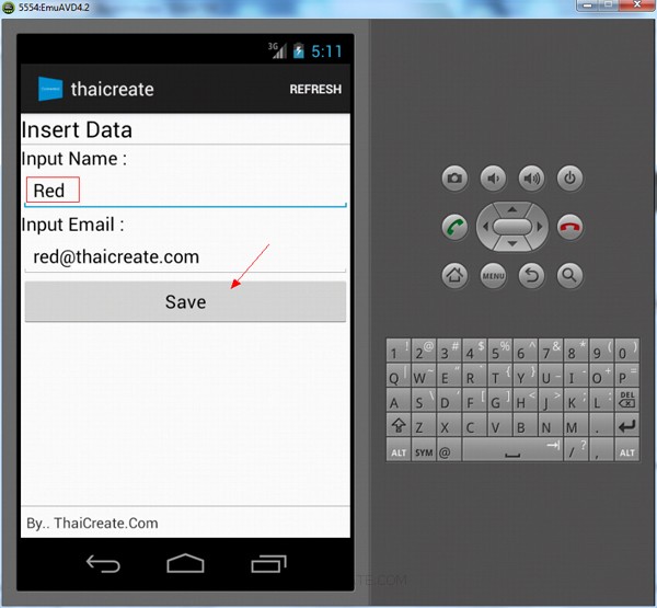 Android Modify data in Mobile Services