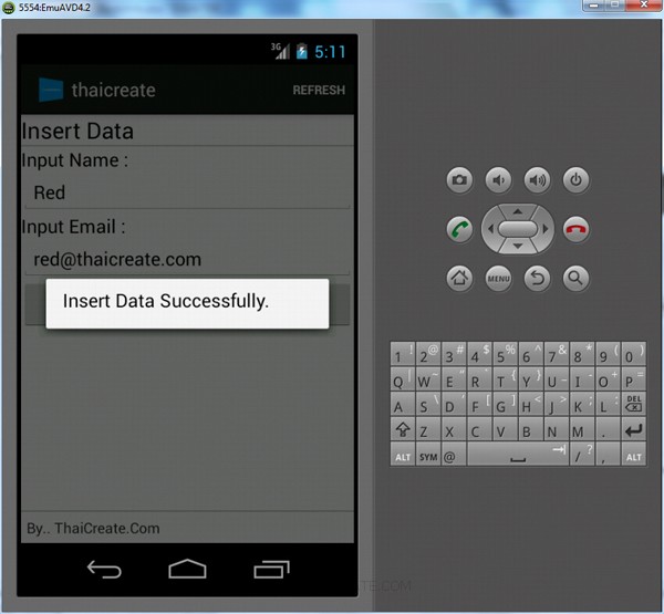 Android Modify data in Mobile Services
