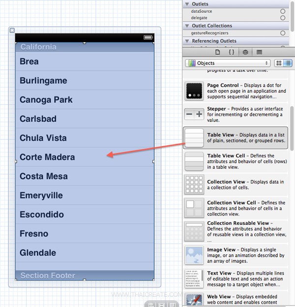 iOS / iPhone Mobile Services Read Table