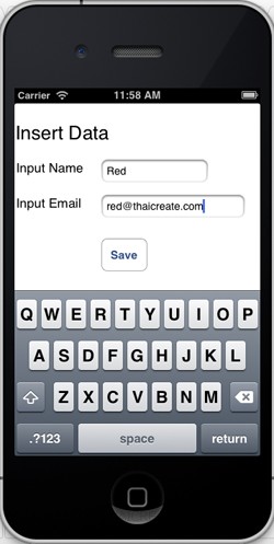 Validate Modify data in Mobile Services บน iOS Validate Modify data in Mobile Services บน iOS