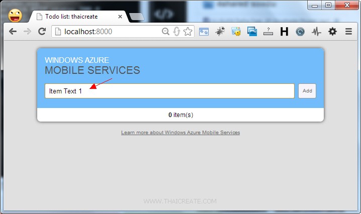 Azure Mobile Services HTML/JavaScript Azure Mobile Services HTML/JavaScript