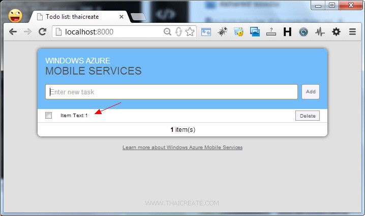 Azure Mobile Services HTML/JavaScript Azure Mobile Services HTML/JavaScript