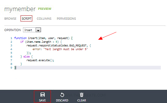 ตอนที่ 6 : การทำ Validate และ Modify data in Mobile Services บน HTML ...