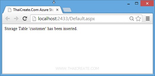 How to use .NET (ASP.Net) Add Entity to a Table Storage How to use .NET (ASP.Net) Add Entity to a Table Storage