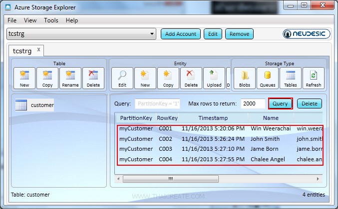 How to use .NET (ASP.Net) Update Entity in Table Storage