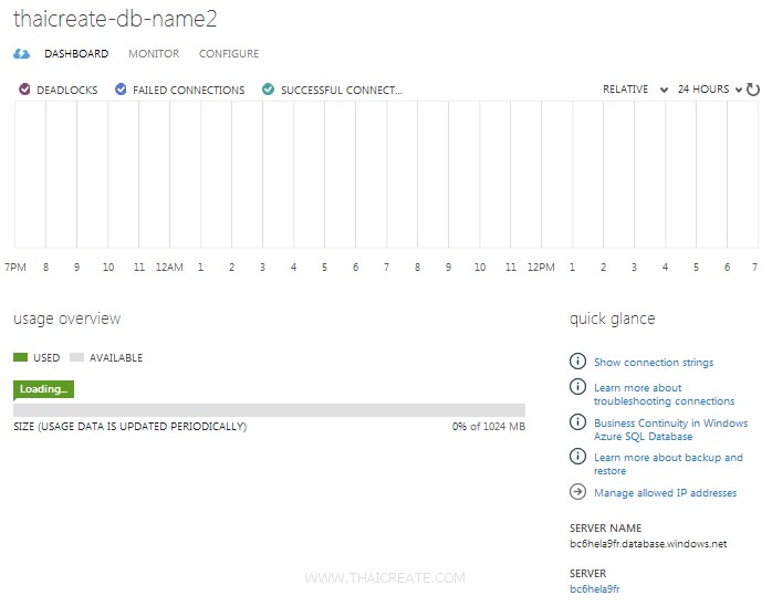 Backup Import Restore SQL Azure / SQL Database