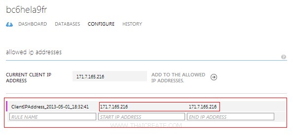 SQL Azure Connection String SQL Azure Connection String
