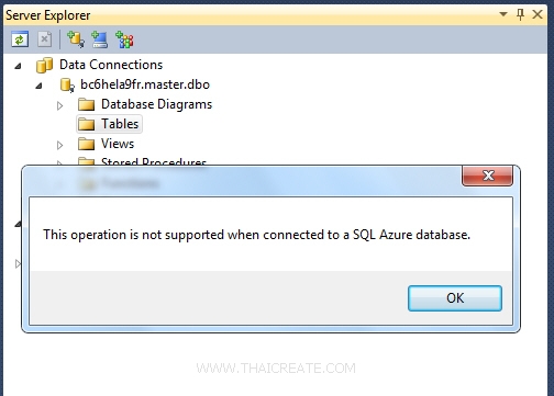 SQL Azure Database  Microsoft SQL Server Data Tools (SSDT) and Visual Studio 