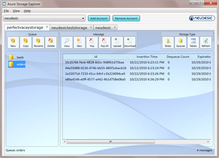 Azure Storage Explorer Azure Storage Explorer