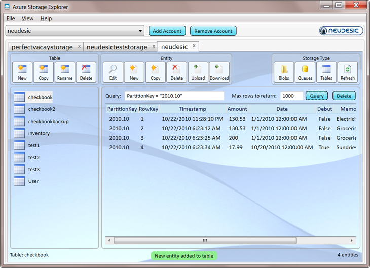 Azure Storage Explorer Azure Storage Explorer