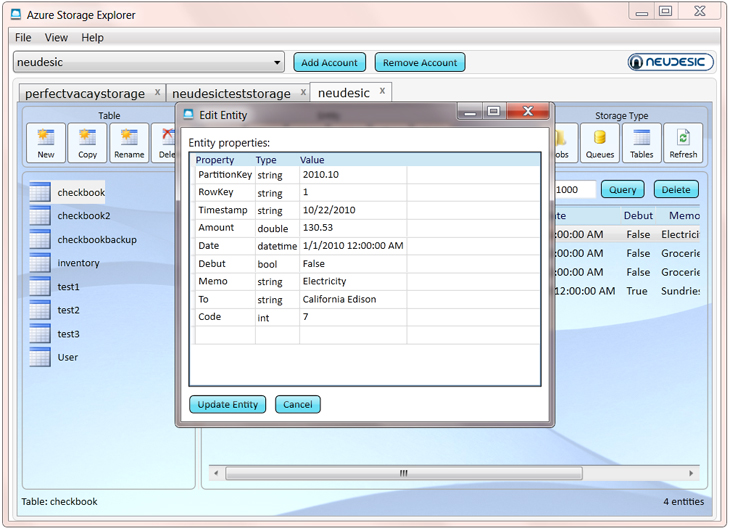 Azure Storage Explorer Azure Storage Explorer