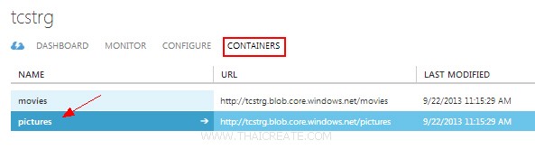 Blob Storage และ Azure PHP SDK