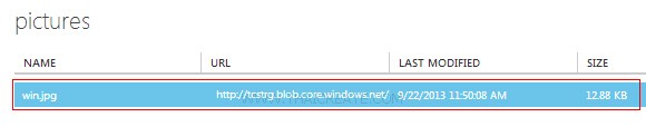 Blob Storage และ Azure PHP SDK