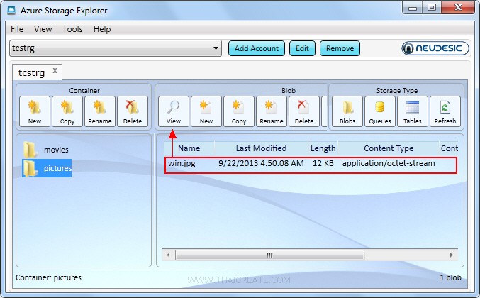 Blob Storage และ Azure PHP SDK