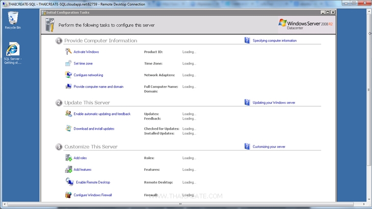 Install SQL Server Virtual Machine (VM)