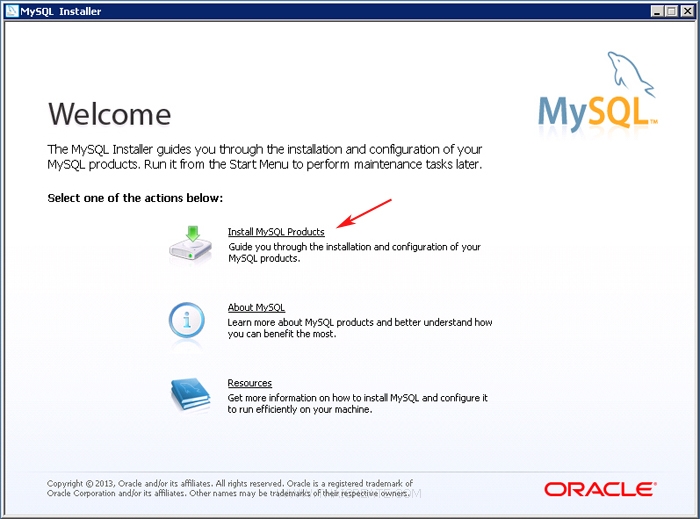 Install MySQL Database Virtual Machine (VM)