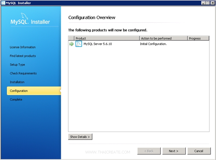 Mysql Virtual Machine ตอนที่ 11 : การติดตั้ง MySQL บน Windows Server 2008 R2 บน VM