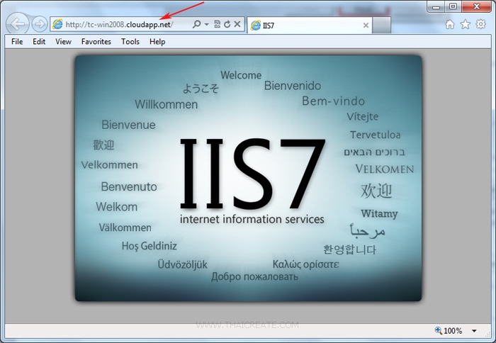 Install IIS Web Server TCP Port 80