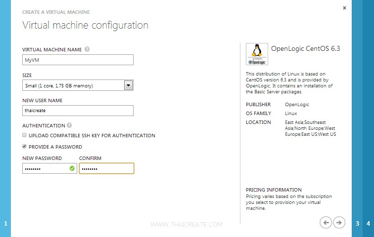 Azure Virtual Machine Linux Zpanel