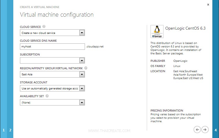 Azure Virtual Machine Linux Zpanel