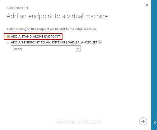 Windows Azure Virtual Machine (VM) Load Balance