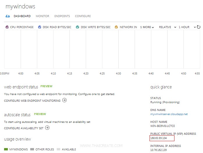 Azure Virtual Machine Windows Server Zpanel