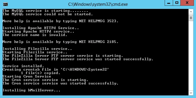 Azure Virtual Machine Windows Server Zpanel