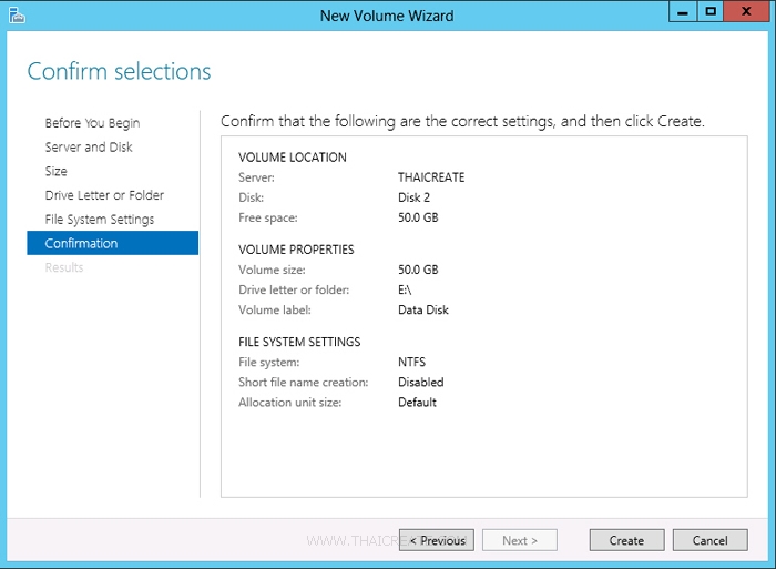 Disc Attach Feature ตอนที่ 6 : การ Attach Disk บน Windows Server OS ของ Windows Azure