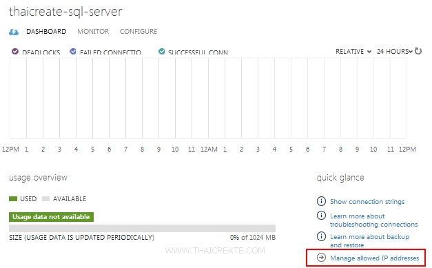 ASP.Net Web Site SQL Server Database