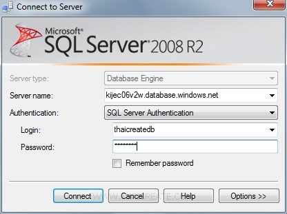 ASP.Net Web Site SQL Server Database ASP.Net Web Site SQL Server Database