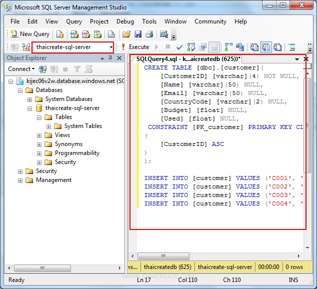 ASP.Net Web Site SQL Server Database