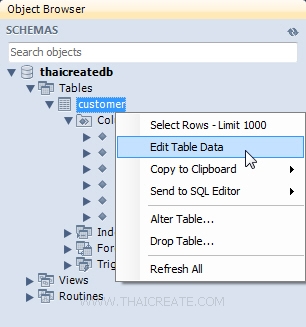 MySQL บน Windows Azure ด้วย MySQL Workbench