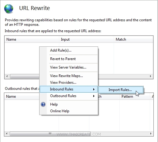 htaccess mod_rewrite Windows Azure Web Site