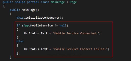 Windows Store App Azure Mobile Services Windows Store App Azure Mobile Services
