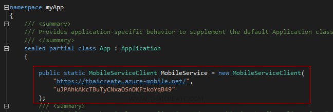 Azure Mobile Services Windows Store App Azure Mobile Services Windows Store App