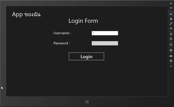 Windows Store App : Login User Password Windows Store App : Login User Password