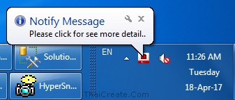 Windows Form Application and System Tray Icon Windows Form Application and System Tray Icon
