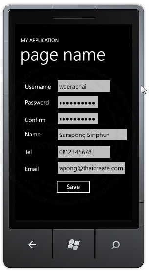 Windows Phone Add Insert Data into Web Server Windows Phone Add Insert Data into Web Server