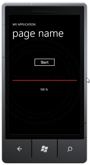 Windows Phone and ProgressBar Thread Windows Phone and ProgressBar Thread