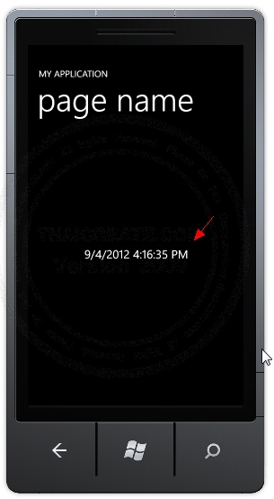 Windows Phone and Timer Windows Phone and Timer
