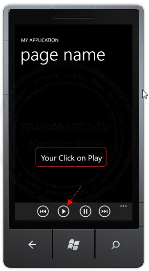 Windows Phone ApplicationBar Windows Phone ApplicationBar