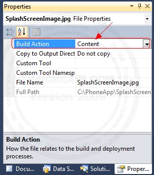 Windows Phone  SplashScreenImage, ApplicationIcon and Background