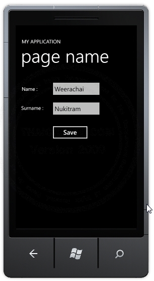 Windows Phone and Data Binding Windows Phone and Data Binding