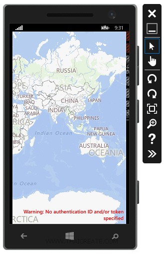 Windows Phone and Bing Map