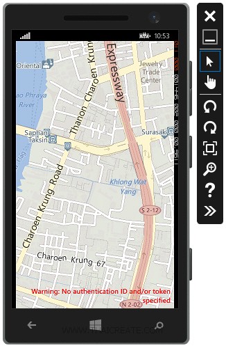 Windows Phone and Bing Map ZoomLevel , Cartographic Mode