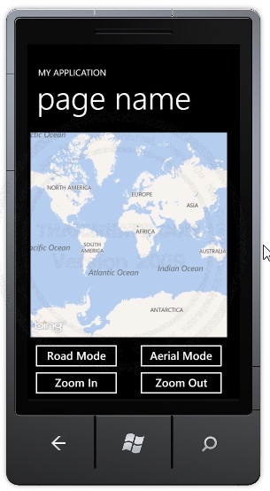 Map - Windows Phone Controls Map - Windows Phone Controls
